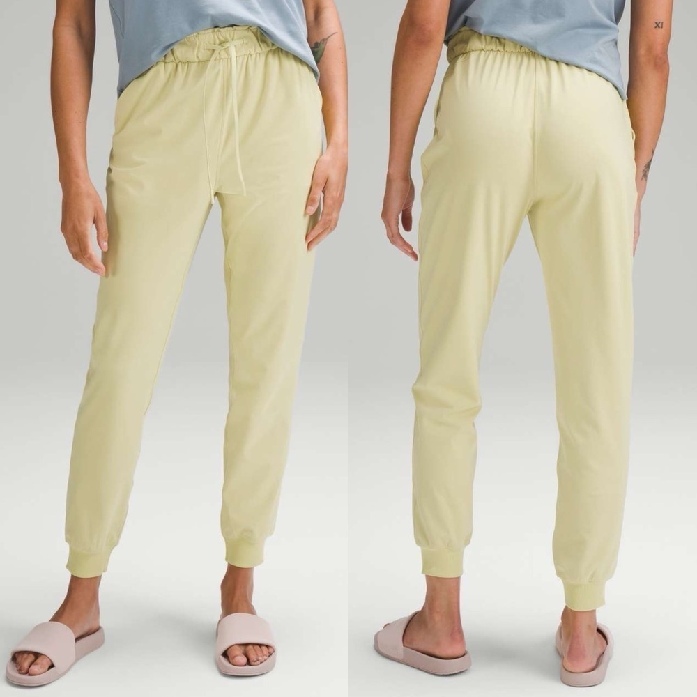 Lululemon Stretch High-Rise Jogger 28” - Finch Yellow SZ 8